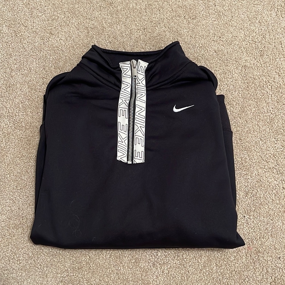 Nike Black Small Quarter Zip Up